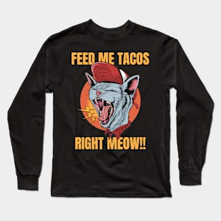 Tacocat - Funny Taco Lover Long Sleeve T-Shirt